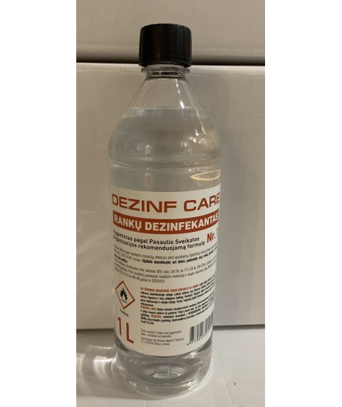 Disinfectant Spray for hands 1l