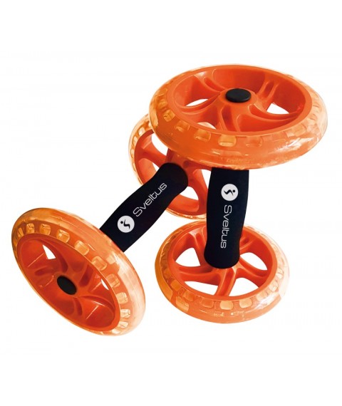 Ab wheel SVELTUS 2607 2pcs