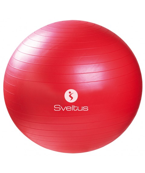 Gym ball SVELTUS Anti burst  65 cm red + package