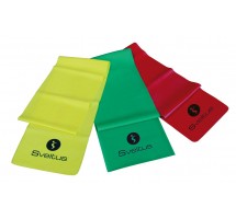 FITNESS - Latex band SVELTUS 15x120cm medium green Latex band SVELTUS 15x120cm medium green