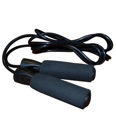 Skiprope for aerobics SVELTUS 2702 300cm Black