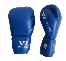 WESING boxing gloves (velcro) AIBA approved, 12oz, blue