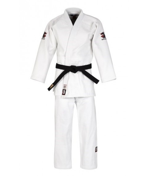 Judo suit Matsuru CHAMPION IJF 100% cotton 750 g/m² 155 cm white
