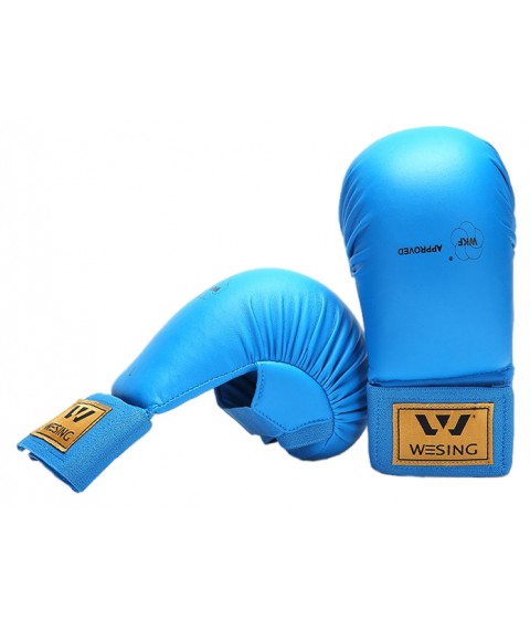 WESING Karate gloves WKF S blue