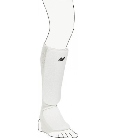 RUCANOR Shin & insteppad 01 XL white (0582)