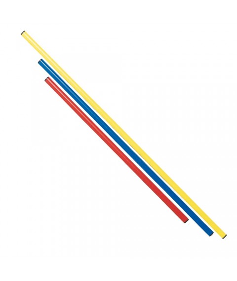Plastic gimnastic stick TREMBLAY 120cm D 25 red