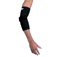 Elbow support with elasticstrap EPICONDYLO S blue/black/white 201