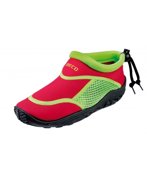 Aqua shoes for kids BECO 92171 58 size 27 red/green