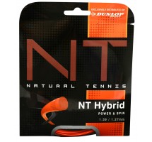 STRINGS - Tennis string Dunlop NT HYBRID ORANGE+ set 1.39/1.27mm, set, 12m Tennis string Dunlop NT HYBRID ORANGE+ set 1.39/1.27mm, set, 12m
