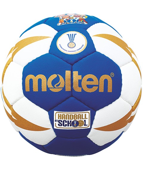 Handball ball training MOLTEN H0X1300-BW synth. leather mini