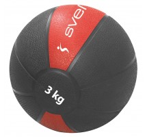 WEIGHTED AND MEDICINE BALLS - Weight ball SVELTUS Medicine Ball 3kg D22cm Red Weight ball SVELTUS Medicine Ball 3kg D22cm Red
