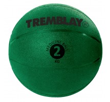 WEIGHTED AND MEDICINE BALLS - Weight ball TREMBLAY Medicine Balll 2kg D20cm Green for throwin Weight ball TREMBLAY Medicine Balll 2kg D20cm Green for throwin