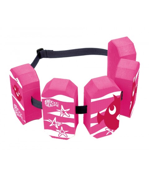 Aquatic fitness belt 5 pads SEALIFE 96071 4 2-6 years 15-30kg pink
