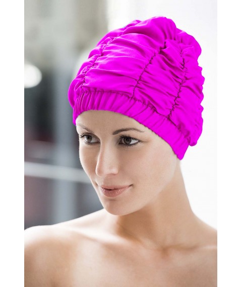 FASHY  shower cap with plastic lining 3620 44 pink