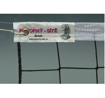 Volleyball net SPORT PP-9,5x1m 100x100x3mm, galvanized steel cable