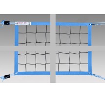 Volleyball net POKORNYSITE BEACH ECONOM PP-8,5x1m 100x100X2,5mm, 4 locks