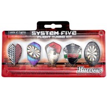 Darts flights HARROWS SYSTEM 5 TUNING KIT 5 sets x 3