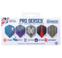 Darts flights HARROWS PRO SERIES 5 sets x 3
