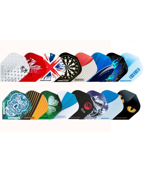 Darts flights HARROWS MARATHON 1170