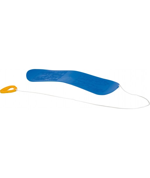 Slideboard with grip 70 x 20.5 cm cobalt blue