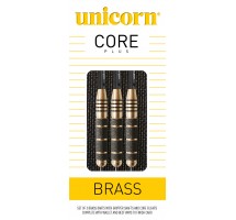 DARTS, CHESS, DRAUGHTS - Darts Steeltip UNICORN Core Plus Win BLK/Gold Brass 3x21g Darts Steeltip UNICORN Core Plus Win BLK/Gold Brass 3x21g