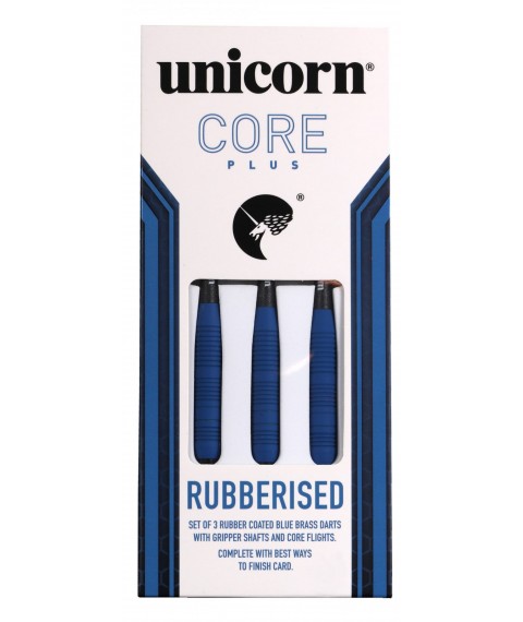 Darts Steeltip UNICORN Core Plus Win Blue Brass 3x23g