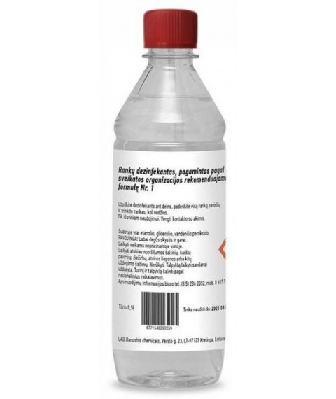 Disinfectant  for hands 500ml