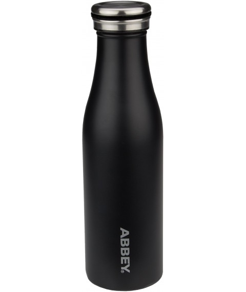 Bottle thermo ABBEY Victoria 21WZ ZWA 450ml Black/Silver