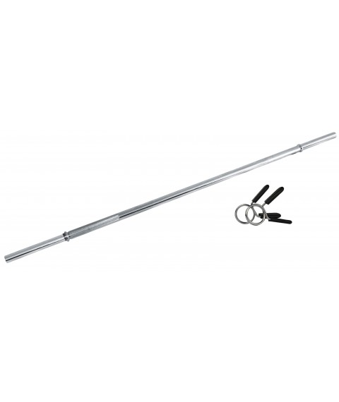Toorx Barbell 150 cm D25mm - spring clip safety collar
