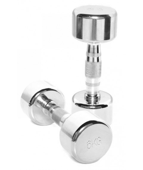 Toorx chromed dumbbell 6kg