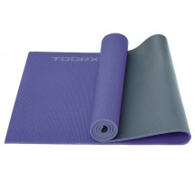 Yoga mat Toorx MAT177 PVC 173x60x0,6 PVC Purple/ Grey