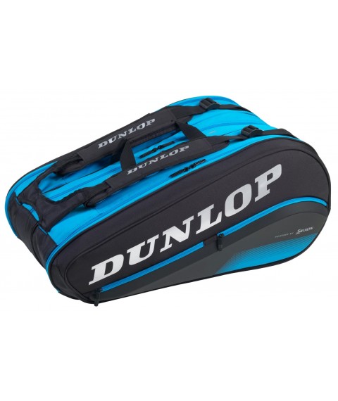 Tennis Bag Dunlop FX PERFORMANCE 12 THERMO black/blue