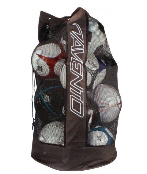 Ball bag AVENTO 75ME ZWA 12-15 ball Black