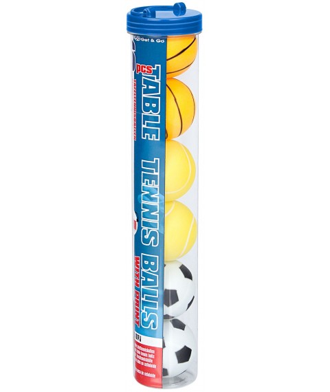 Table tennis balls GET & GO 6pcs.