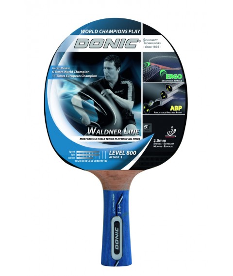Table tennis bat DONIC Waldner 800