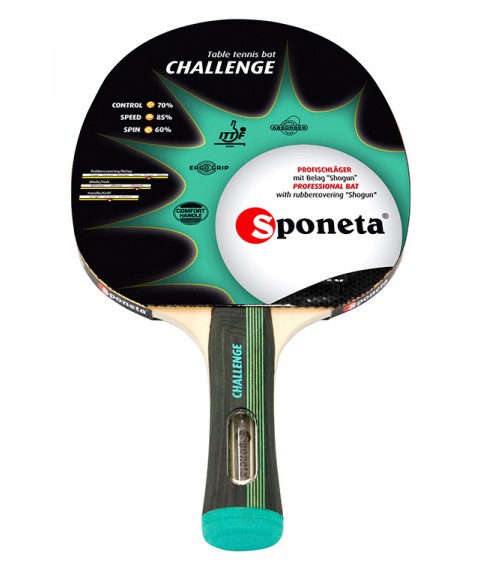 Table tennis paddle SPONETA CHALLENGE