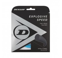 STRINGS - Stings for tennis DUNLOP EXPLOSIVE SPEED 1,25mm 17G 12M Blue Stings for tennis DUNLOP EXPLOSIVE SPEED 1,25mm 17G 12M Blue